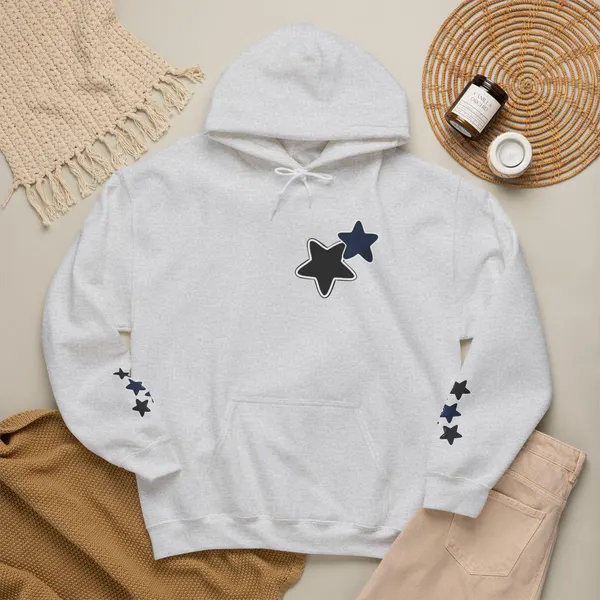 Navy Star Hoodie